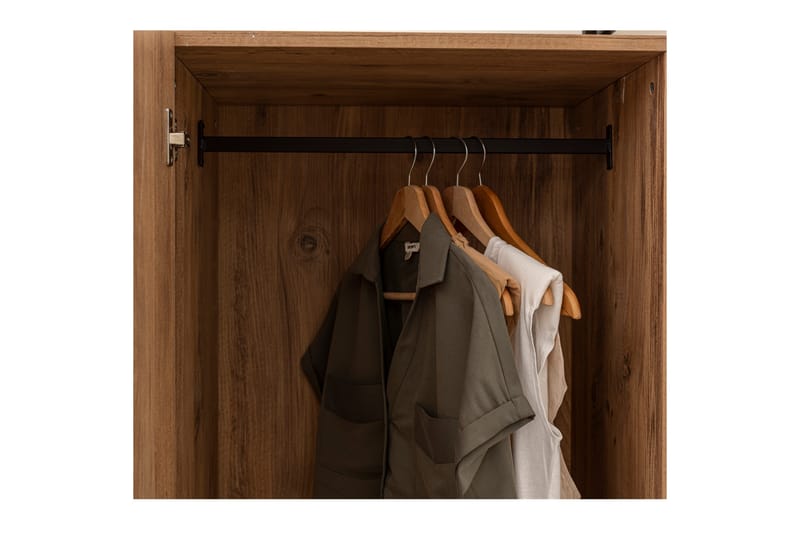 Witonia Garderobe 64x52 cm - Natur - Oppbevaring - Garderober & garderobesystem