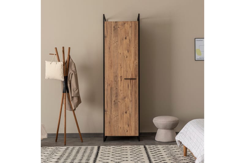 Witonia Garderobe 64x52 cm - Natur - Oppbevaring - Garderober & garderobesystem