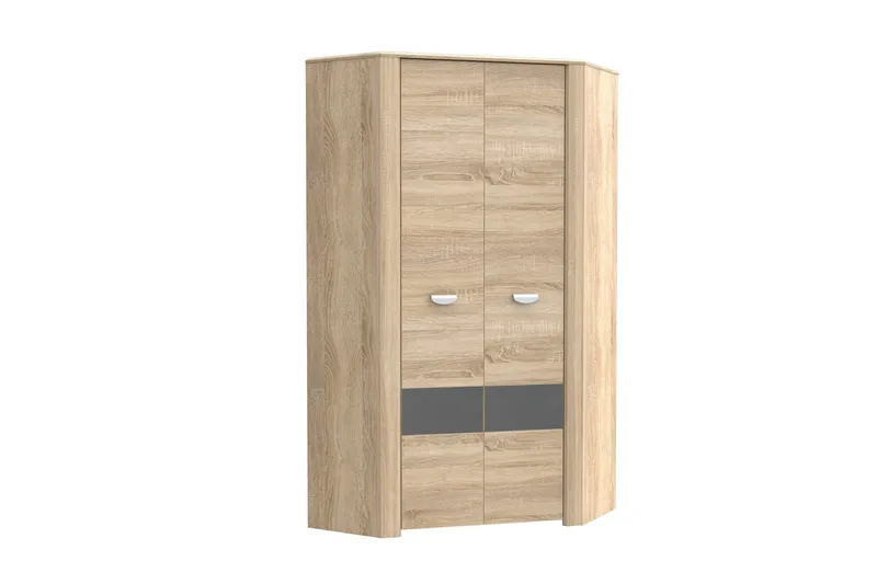 Yazmene Garderobeskap til Gang 95x81 cm i Tre, Beige