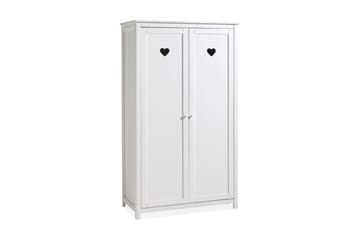 Yolonda Garderobe 2 Dører - Hvit - Oppbevaring - Garderober & garderobesystem