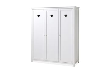 Yolonda Garderobe 3 Dører - Hvit - Oppbevaring - Garderober & garderobesystem