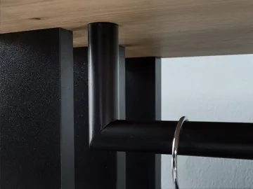 garderobeskap Garderobe MILO grå - Oppbevaring - Garderober & garderobesystem