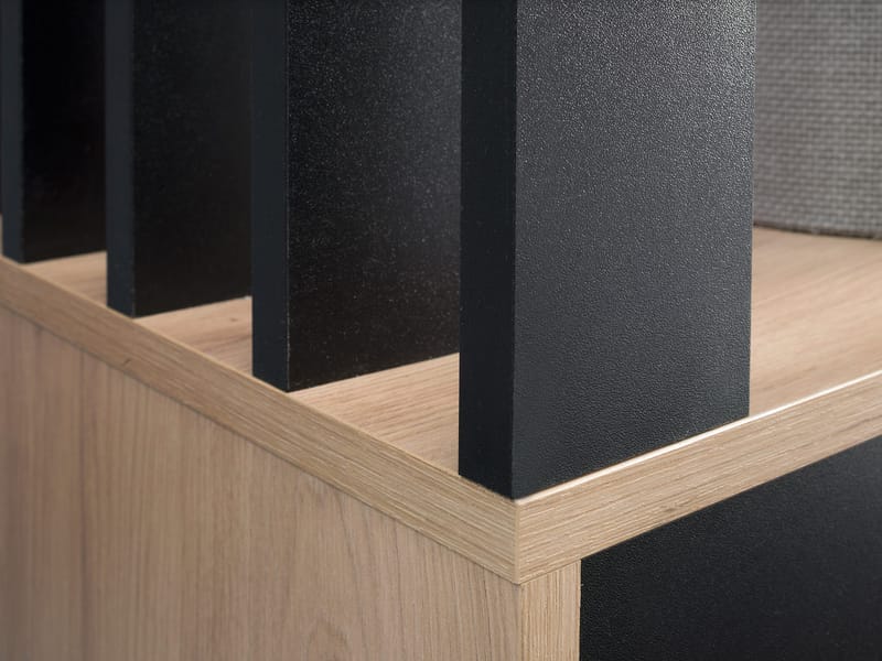 garderobeskap Garderobe MILO grå - Oppbevaring - Garderober & garderobesystem