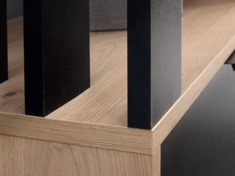 garderobeskap Garderobe MILO grå - Oppbevaring - Garderober & garderobesystem