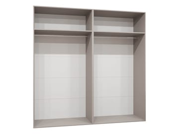 garderobeskap Garderobeskap ANDREW 2 200 cashmere Svart - Oppbevaring - Garderober & garderobesystem