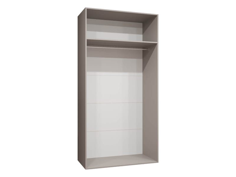 garderobeskap Garderobeskap ANDREW 3 100 cashmere Svart - Oppbevaring - Garderober & garderobesystem