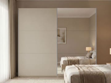 garderobeskap Rodos - Beige - Oppbevaring - Garderober & garderobesystem