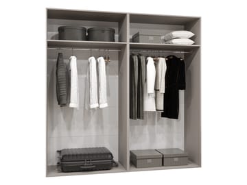 garderobeskap Szafa SANDI 3 200 cashmere Svart - Oppbevaring - Garderober & garderobesystem