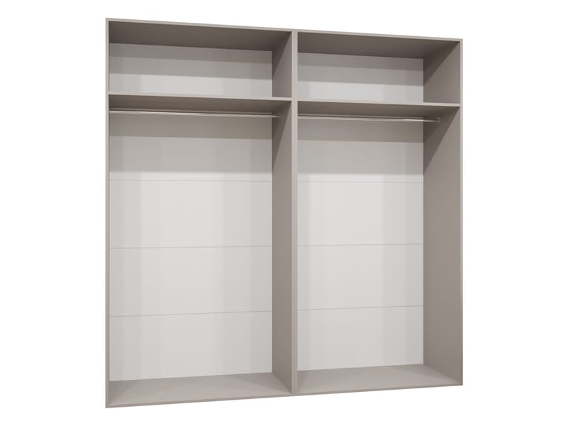 garderobeskap Szafa SANDI 3 200 cashmere Svart - Oppbevaring - Garderober & garderobesystem