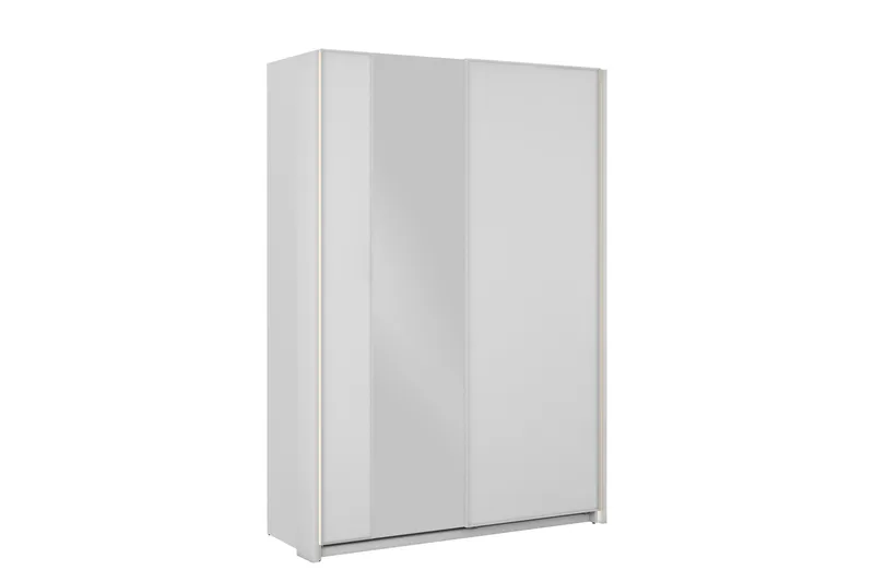 Haruna Garderobeskap med Speil 150x235 cm, Hvit