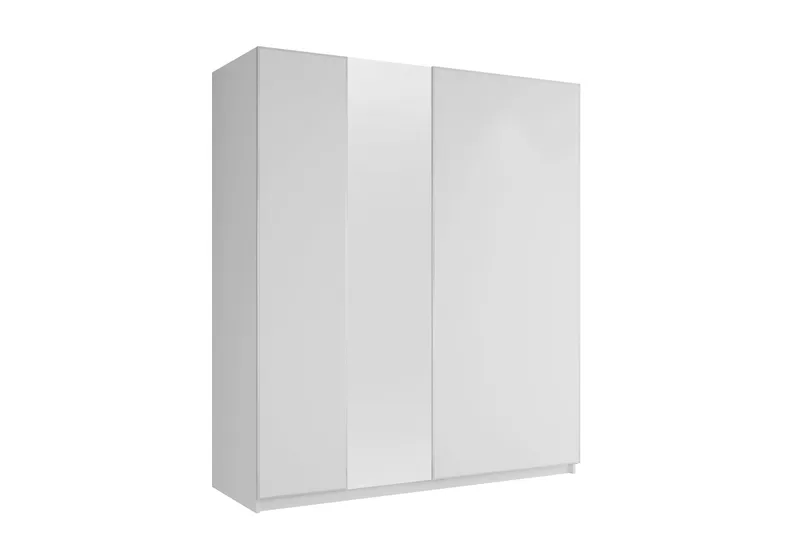 Haruna Garderobeskap med Speil 200x235 cm, Hvit