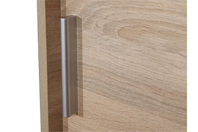 Harvinder Garderob med Speil 120x205 cm - Beige - Oppbevaring - Garderober & garderobesystem