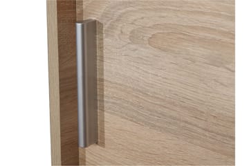 Harvinder Garderob med Speil 120x205 cm - Beige - Oppbevaring - Garderober & garderobesystem