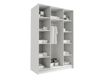 Herrljunga Garderob 150x215 cm - Brun/Gull - Oppbevaring - Garderober & garderobesystem