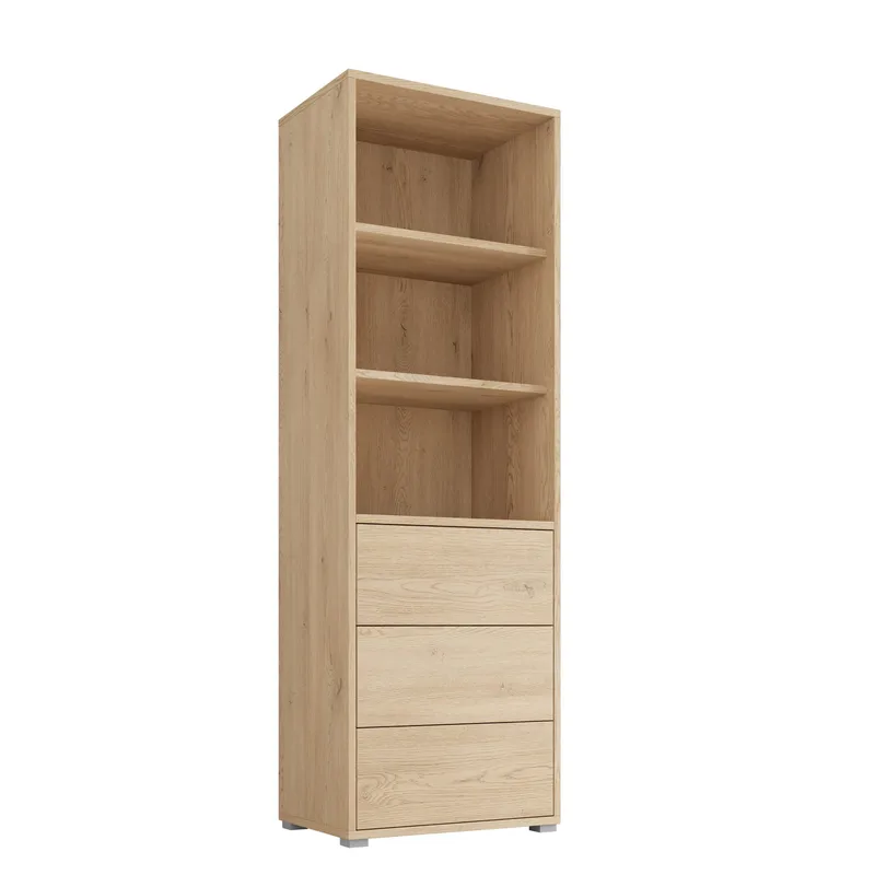 Agawal Bokhylle 60 cm, Brun