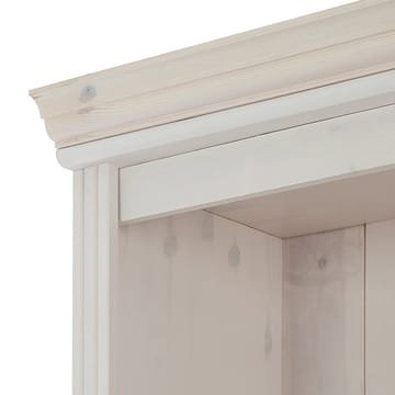 Anita Bokhylle 74 cm i Malt Tre - Hvit - Oppbevaring - Hylle - Bokhylle