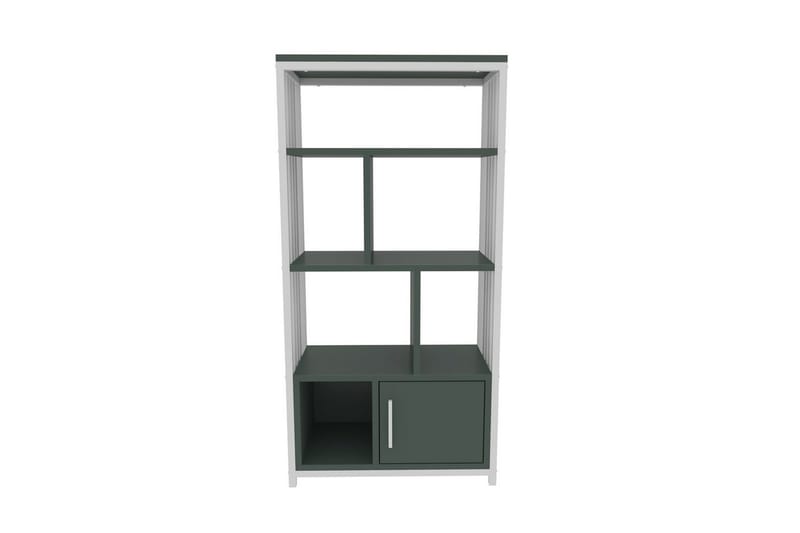 Arven Bokhylle 60 cm - Hvit/Grön - Oppbevaring - Hylle - Bokhylle