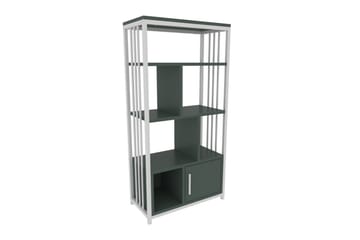 Arven Bokhylle 60 cm - Hvit/Grön - Oppbevaring - Hylle - Bokhylle