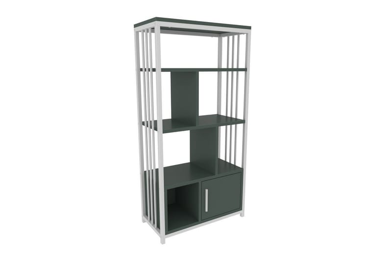 Arven Bokhylle 60 cm - Hvit/Grön - Oppbevaring - Hylle - Bokhylle