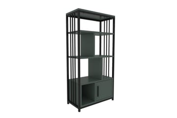 Arven Bokhylle 60 cm - Svart/Mørkegrønn - Oppbevaring - Hylle - Bokhylle