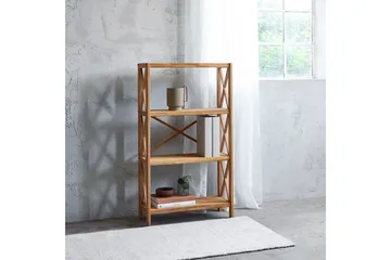 Ayanna Bokhylle 70 cm - Beige - Oppbevaring - Hylle - Bokhylle