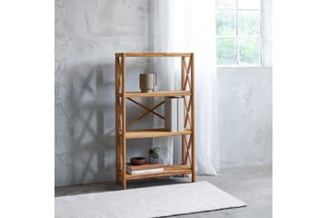 Ayanna Bokhylle 70 cm i Teak - Brun - Oppbevaring - Hylle - Bokhylle