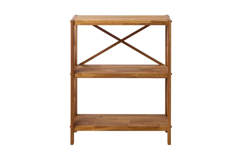 Ayanna Bokhylle 70 cm i Teak - Brun - Oppbevaring - Hylle - Bokhylle