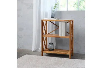 Ayanna Bokhylle 70 cm i Teak - Brun - Oppbevaring - Hylle - Bokhylle