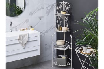 Pollone Hagehylle 35x35 cm - Hvit - Oppbevaring - Hylle - Blomsterhylle & blomsterstativ