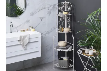 Pollone Hagehylle 35x35 cm - Hvit - Oppbevaring - Hylle - Blomsterhylle & blomsterstativ