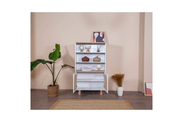 Bohem Bokhylle 90 cm - Hvit - Oppbevaring - Hylle - Bokhylle