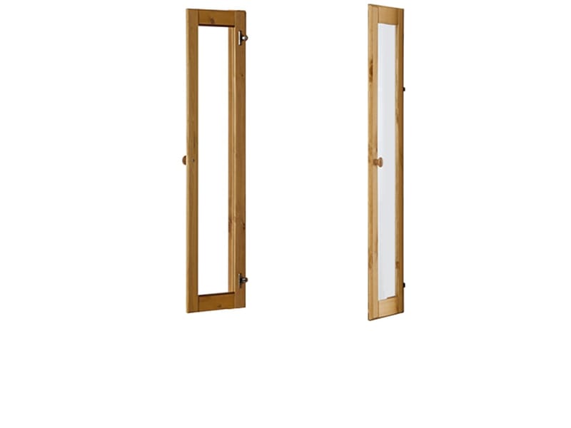 Bokhylla Loft24 Betsad/vaxad - Beiset/vokset - Oppbevaring - Garderober & garderobesystem - Garderobedør - Foldedør garderobe