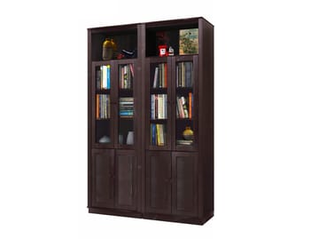 Bokhylla Loft24 Havana/lack - Havana/lakkert - Oppbevaring - Garderober & garderobesystem - Garderobedør - Foldedør garderobe