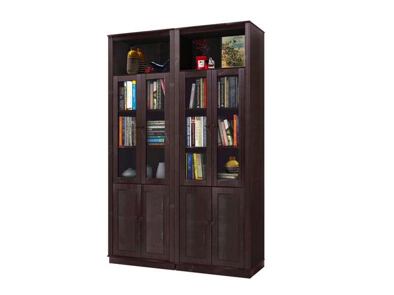 Bokhylla Loft24 Havana/lack - Havana/lakkert - Oppbevaring - Garderober & garderobesystem - Garderobedør - Foldedør garderobe