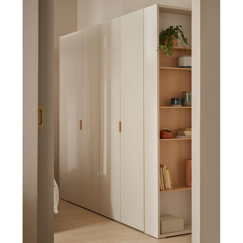 Bokhylle 4 You Fresh 4 Dører Side av Garderobe - 206 cm - Oppbevaring - Hylle - Bokhylle