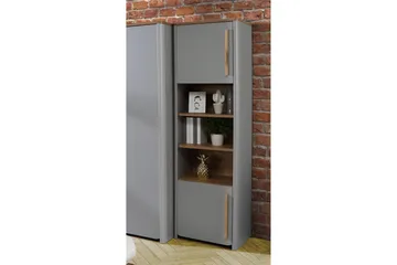 Ahmetbay Bokhylle 41x59 cm - Grå/Brun - Oppbevaring - Hylle - Bokhylle