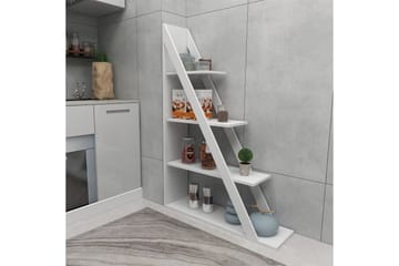 Ampelio Bokhylle 30x100 cm - Hvit - Oppbevaring - Hylle - Bokhylle