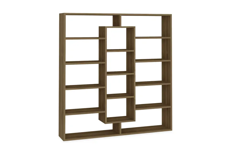 Amplett Bokhylle, Brun