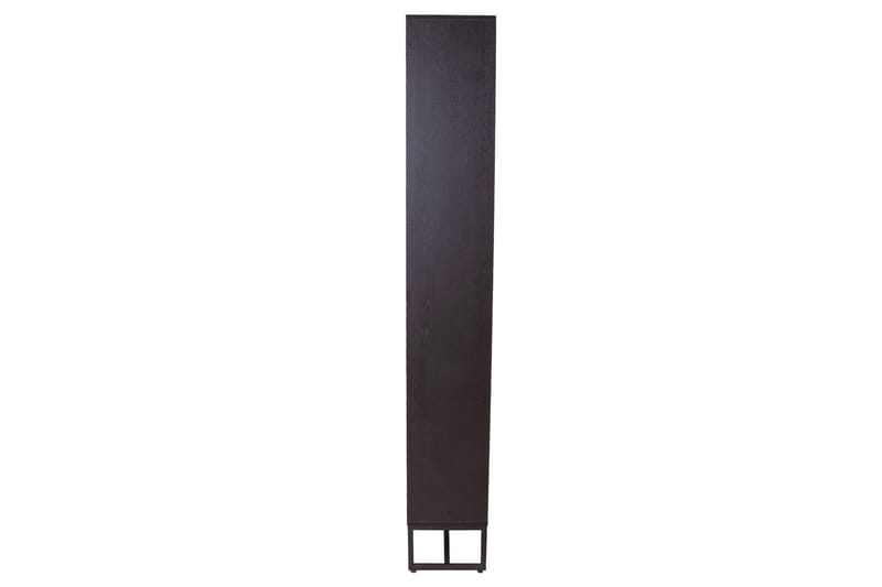 Amsterdam Bokhylle 80 cm i Tre med Metallunderstell - Sort|Brun - Oppbevaring - Hylle - Bokhylle