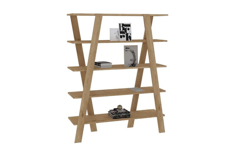 Andifli Bokhylle 120x150 cm - Blå - Oppbevaring - Hylle - Bokhylle