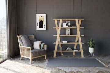 Andifli Bokhylle 120x150 cm - Blå - Oppbevaring - Hylle - Bokhylle