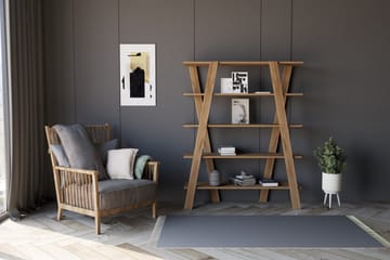 Andifli Bokhylle 120x150 cm - Brun - Oppbevaring - Hylle - Bokhylle