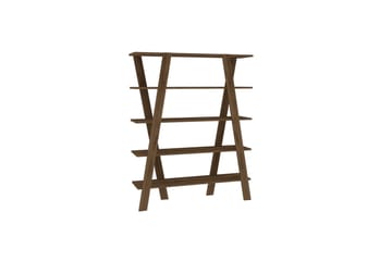 Andifli Bokhylle 120x150 cm - Brun - Oppbevaring - Hylle - Bokhylle