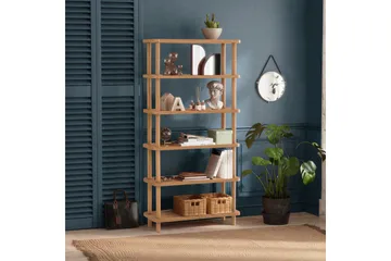 Andifli Bokhylle 80x168,5 cm - Grønn - Oppbevaring - Hylle - Bokhylle