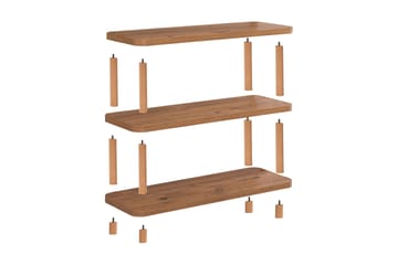 Andifli Bokhylle 80x75 cm - Grønn - Oppbevaring - Hylle - Bokhylle