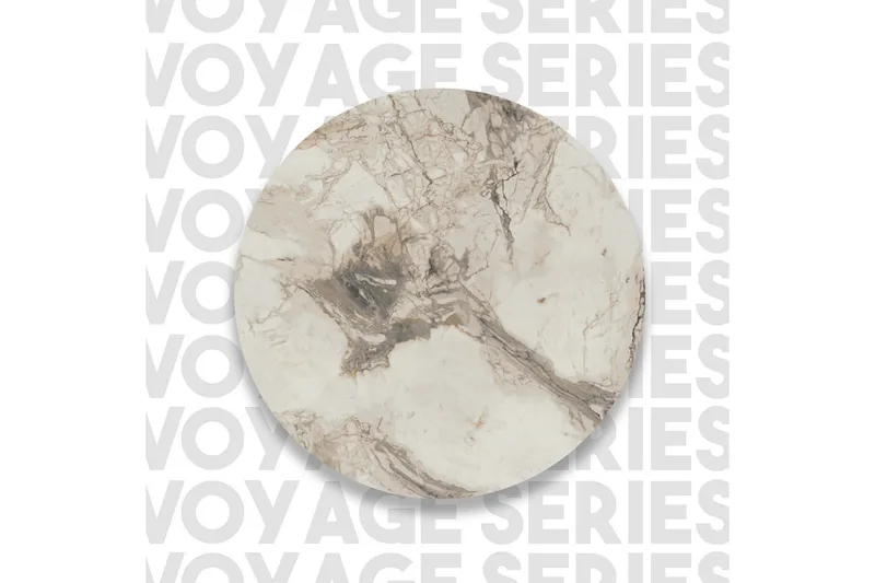 Aobrey Bokhylle 58 cm - Marmor/Gull - Oppbevaring - Hylle - Bokhylle