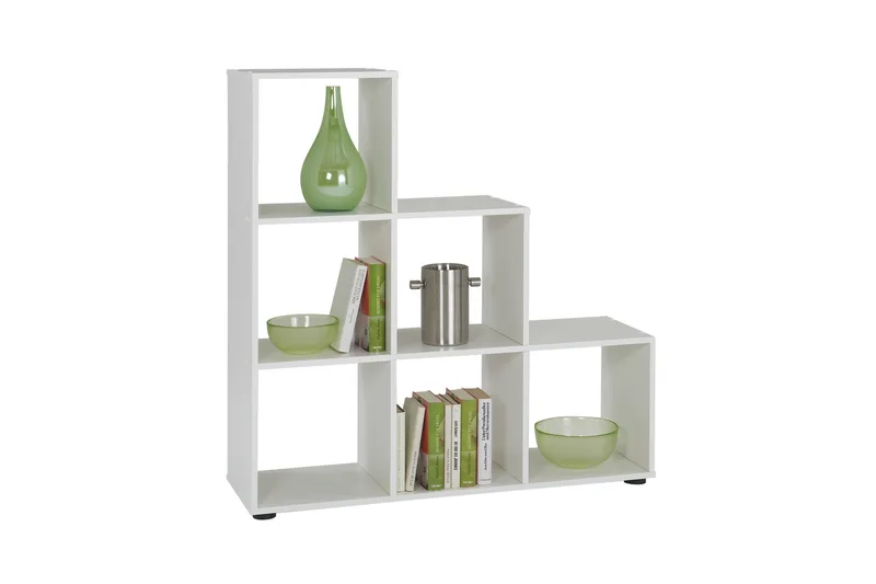 Arnim Hylle 105 cm Trappetrinn, Hvit