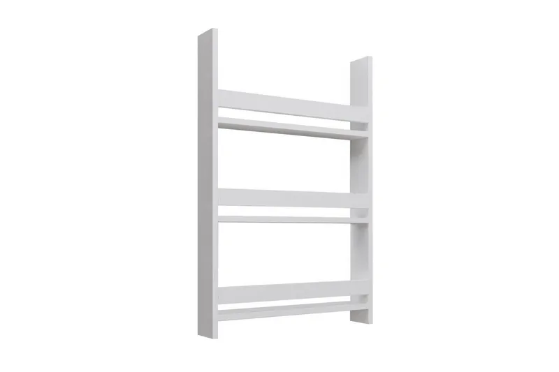 Bokhylle Artemis 3 Hvit, Hvit