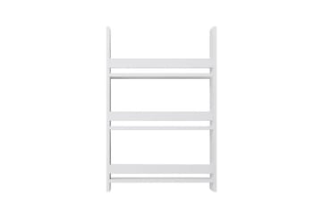 Bokhylle Artemis 3 Hvit - Hvit - Oppbevaring - Hylle - Bokhylle