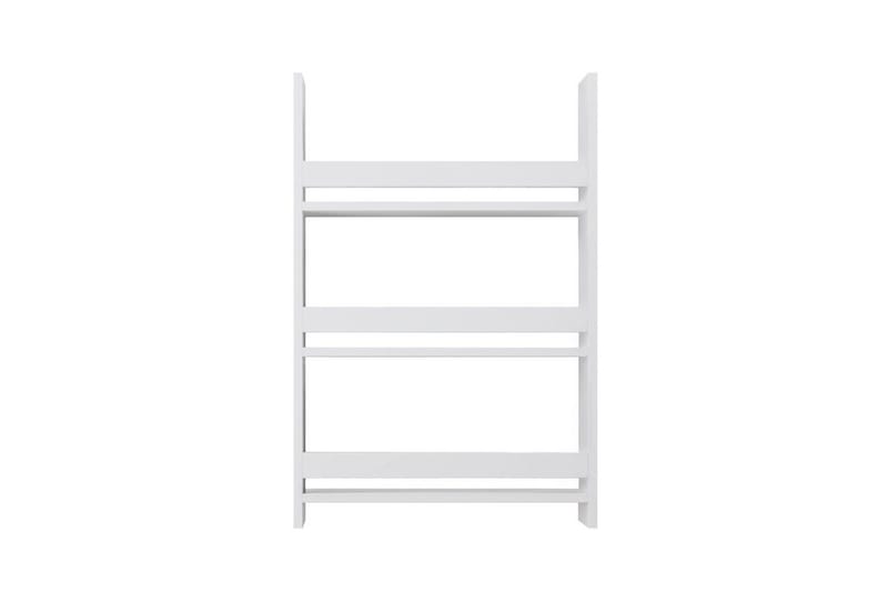 Bokhylle Artemis 3 Hvit - Hvit - Oppbevaring - Hylle - Bokhylle